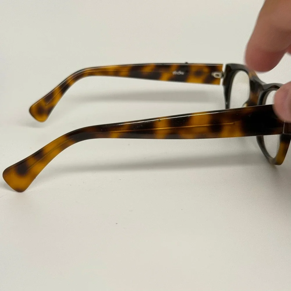 City Optix Handmade USA Tortoiseshell Eyeglasses‎ Brown Rectangular Frames